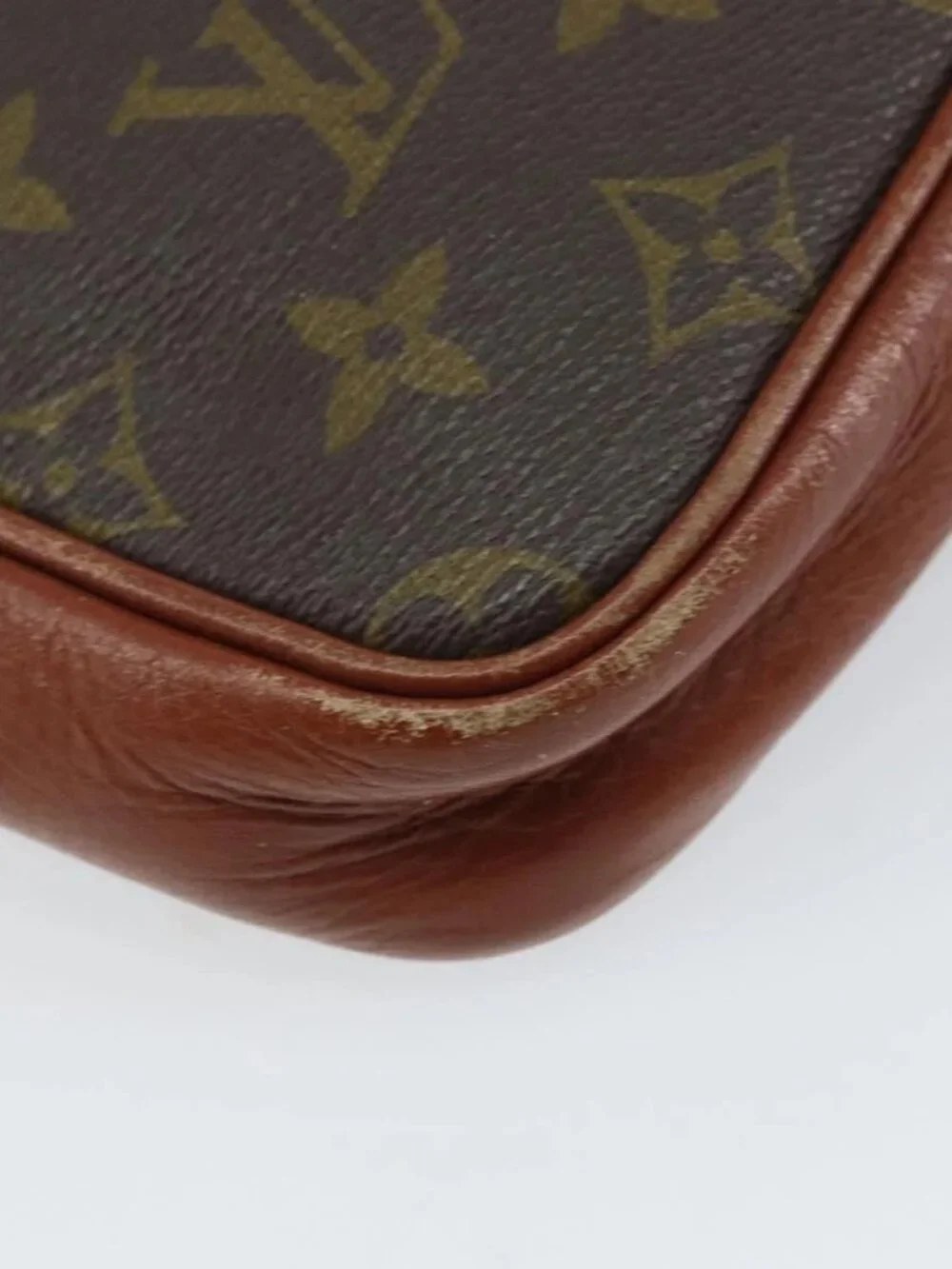 LOUIS VUITTON Monogram Pochette Sports Clutch Bag N0.183 LV Auth gh1595